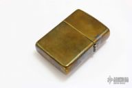 Steel Flame / Hinderer Brass Zippo