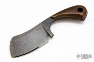 Neck Knife - Cleaver - Distressed Copper