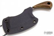 Neck Knife - Cleaver - Distressed Copper