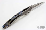 Whaleshark HG Satin - Titanium w/ Blue Screws #14