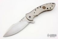 Orca Flipper with Hammered Copper