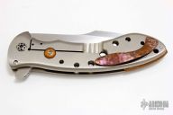Orca Flipper with Hammered Copper
