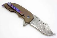 War Pig - Damascus and MokuTi