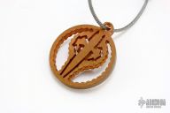 Copper Dagger Logo Keychain