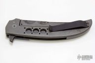 Persian Flipper with Damascus Blade