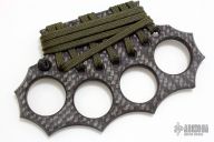 Carbon Fiber Knuckles w/ Paracord Wrap