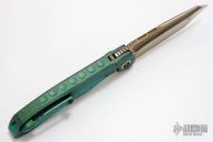 ANAX Tanto - Bronze Satin DLC/Antique Green Titanium