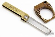 Cast Knife and Keyring Set