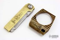 Cast Knife and Keyring Set