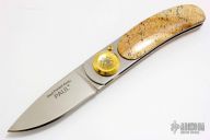 Paul Pocket Knife - Polished Stone Handle