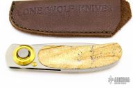Paul Pocket Knife - Polished Stone Handle