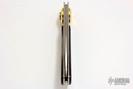 Paul Pocket Knife - Damascus and Black Lip Pearl 1 of 100