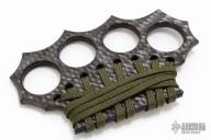 Carbon Fiber Knuckles w/ Paracord Wrap