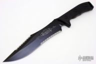 104-3 Arbiter - Black Fully Serrated