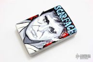 Custom Hand-Painted Scarface Zippo Lighter