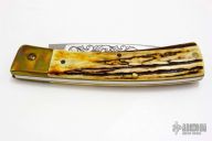 Engraved Slipjoint - Stag