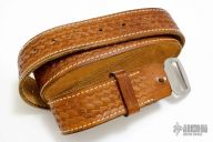 Belt with Knife Buckle