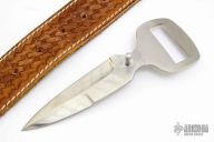 Belt with Knife Buckle