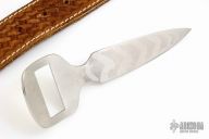 Belt with Knife Buckle