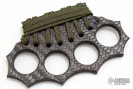Carbon Fiber Knuckles w/ Paracord Wrap