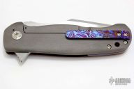 Dressed Patton Flipper - Timascus