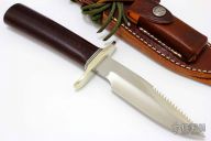 Combat Companion - Sawteeth and Maroon Micarta