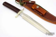 Model 1-8 - Sawteeth and Maroon Micarta