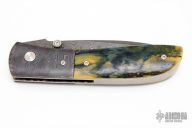 Model 4 - Damascus and Bark Mammoth Ivory