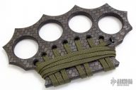 Carbon Fiber Knuckles w/ Paracord Wrap