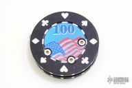 "One Hundred" Poker Chip Knife