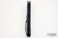 Godfather - Black Handle / Carbon Fiber Inlays / Black Blade