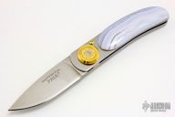 Paul Pocket Knife - Polished Stone Handle