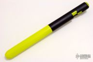 Raw D Rocket Titanium Bolt Action Pen - Yellow/Black