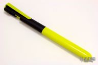 Raw D Rocket Titanium Bolt Action Pen - Yellow/Black