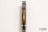 Bruce Shaw Engraved Linerlock - Mammoth Ivory