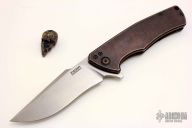 Model S1 Framelock - Copper/Black Flat Nickel Finish