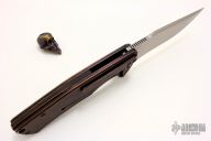 Model S1 Framelock - Copper/Black Flat Nickel Finish