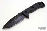 103-10 Currahee Tanto Black Tactical Plain
