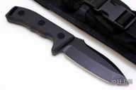 103-10 Currahee Tanto Black Tactical Plain