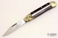 Black Micarta Leverlock Auto