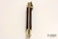 Black Micarta Leverlock Auto