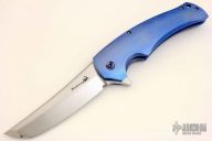 Shinogi with Orange Peel Finished Titanium