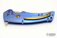 Shinogi with Orange Peel Finished Titanium