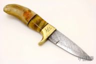 Wire Damascus Skinner