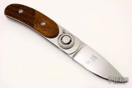 Paul Pocket Knife - Carved Wood Handle