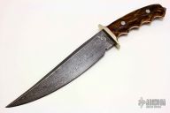 Damascus & Petoskey Stone Fighter