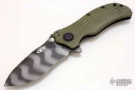 ZT 0301 Strider/Onion Folder Green #2418