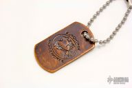 Burchtree Bladeworks Dog Tag