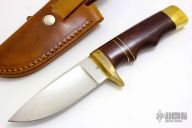 Custom 4" Drop Point Hunter