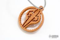 Copper Dagger Logo Keychain